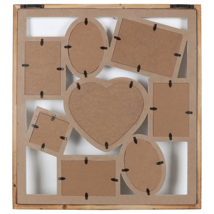 Framed Wall Hanging Photo Gallery Collage 54x58cm - Image 3