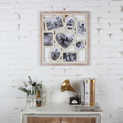 Framed Wall Hanging Photo Gallery Collage 54x58cm - Image 4