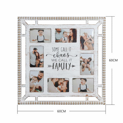 We Call It Family' Wall Hanging Photo Gallery Collage 60cm - Image 4