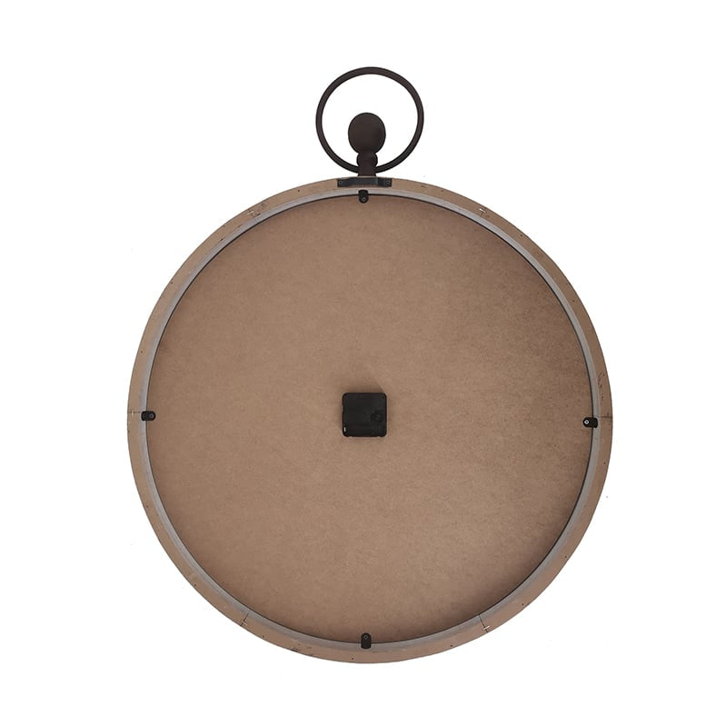 Distressed 'Antiquite' Glass Front Wall Clock 60x76cm - Image 2