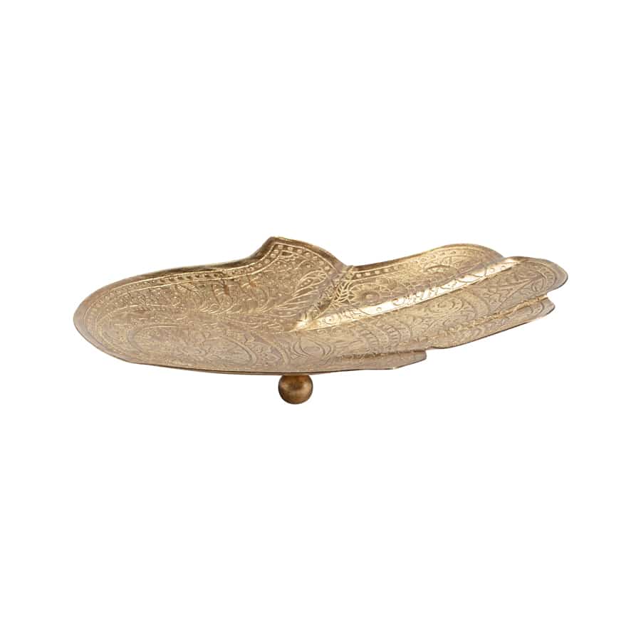 Lucky Hand Bowl Candle Plate 18cm