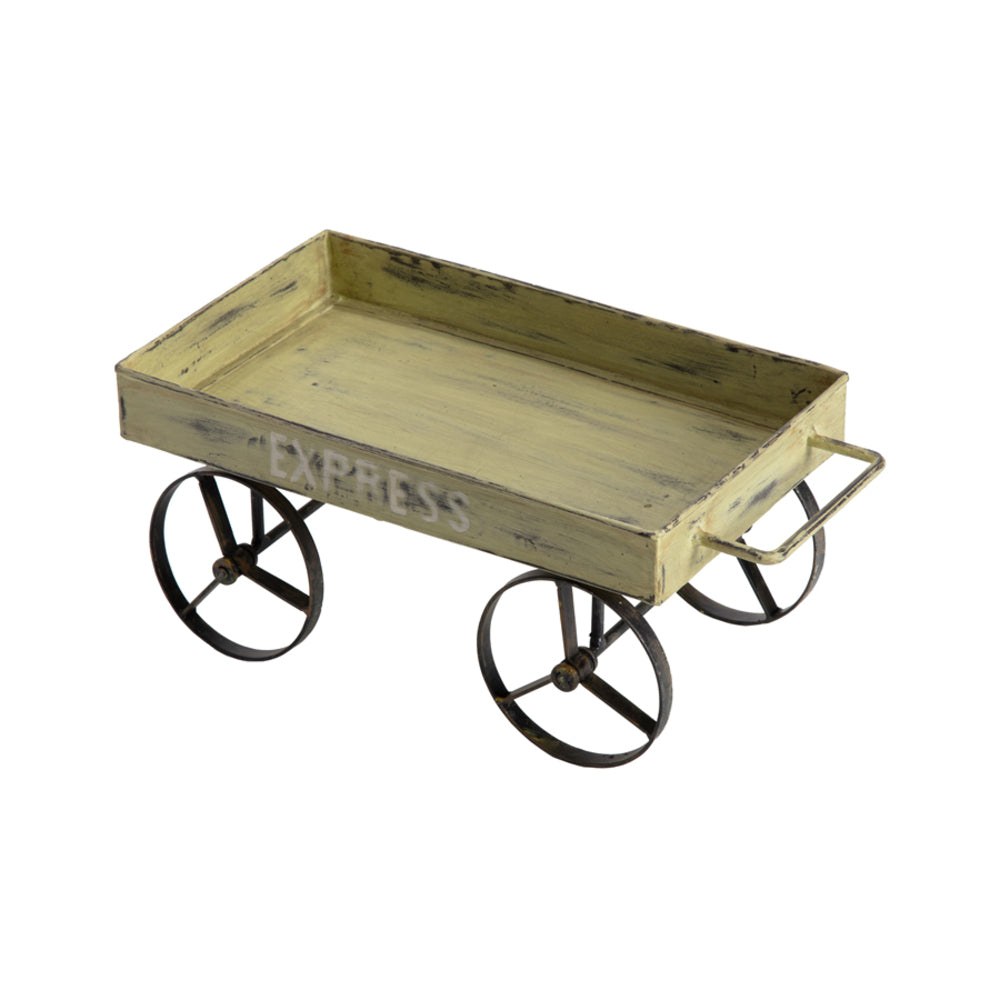 Vintage Farmers Metal Cart 35cm