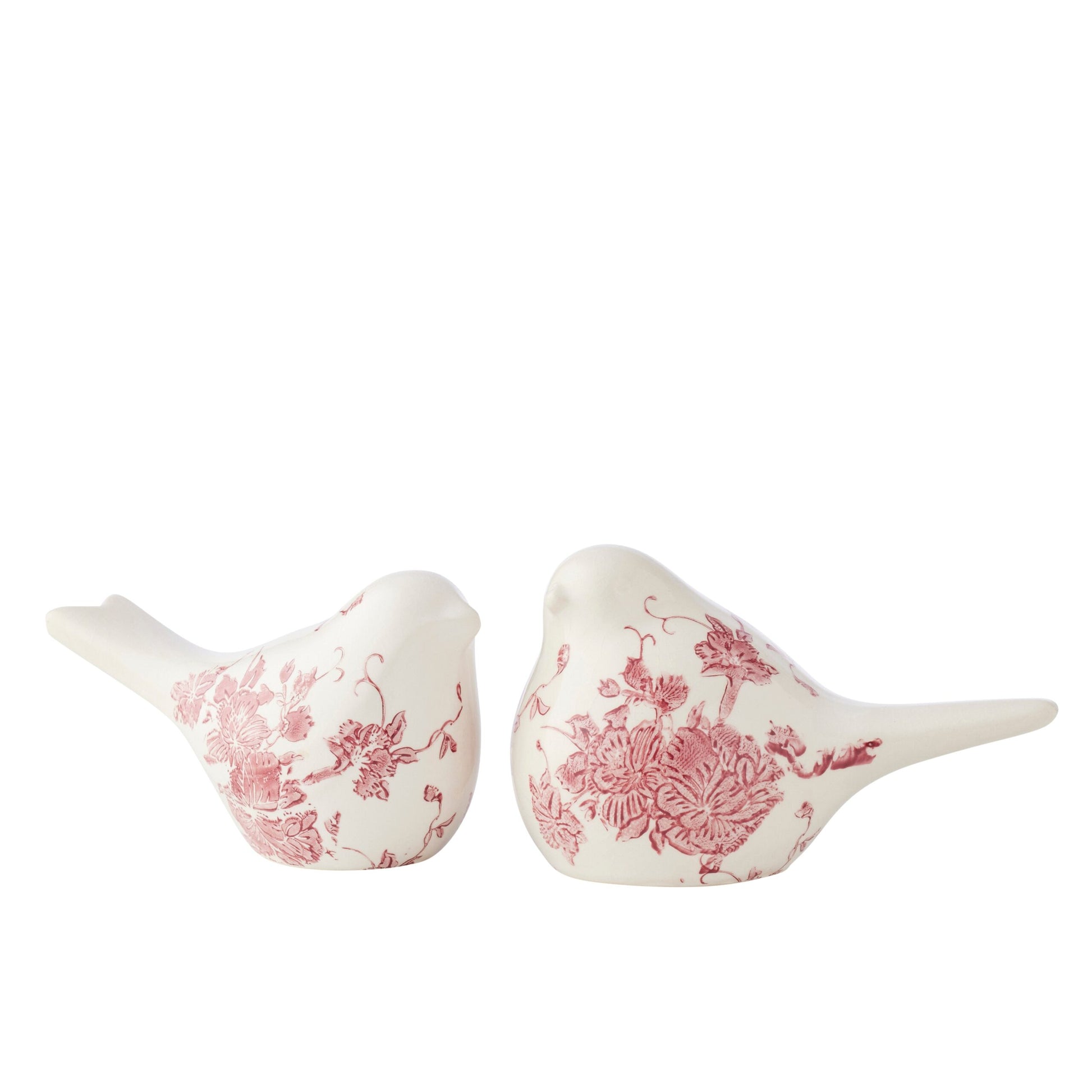 Set 2 Asst Size Cherry Blossom Birds 20cm