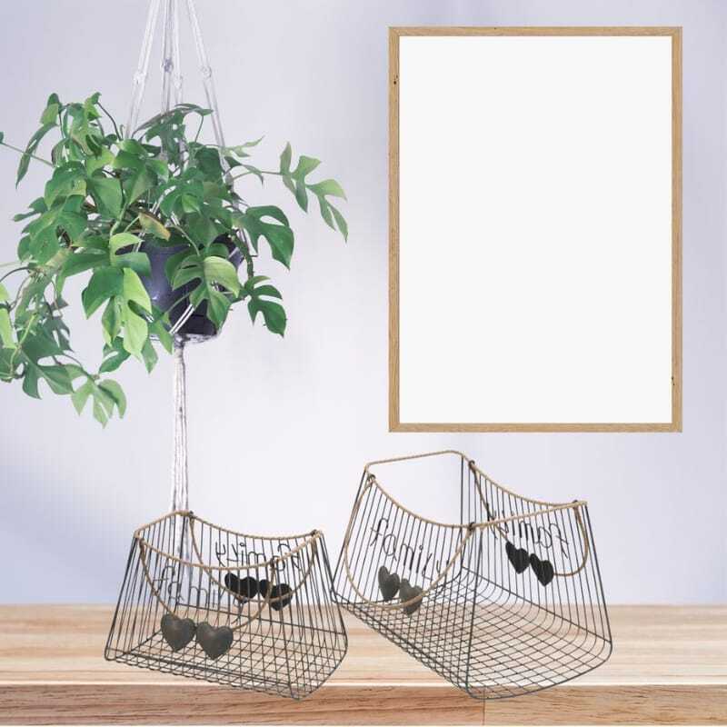 Set 2 Nested Tropea 'Family' Baskets 45x30cm - Image 3