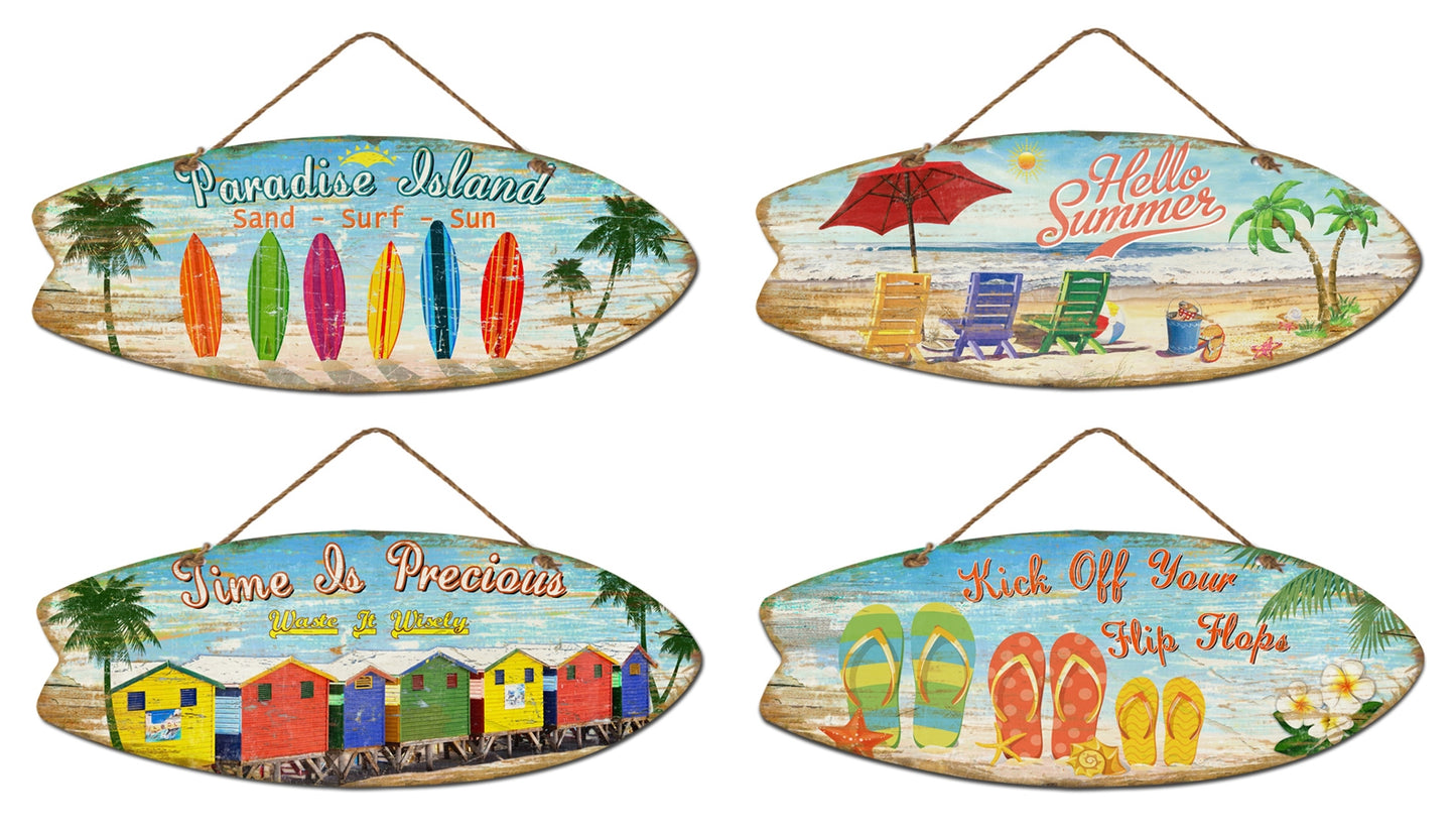 bulk 8 Beachtime Wall Hanging Deco 78cm
