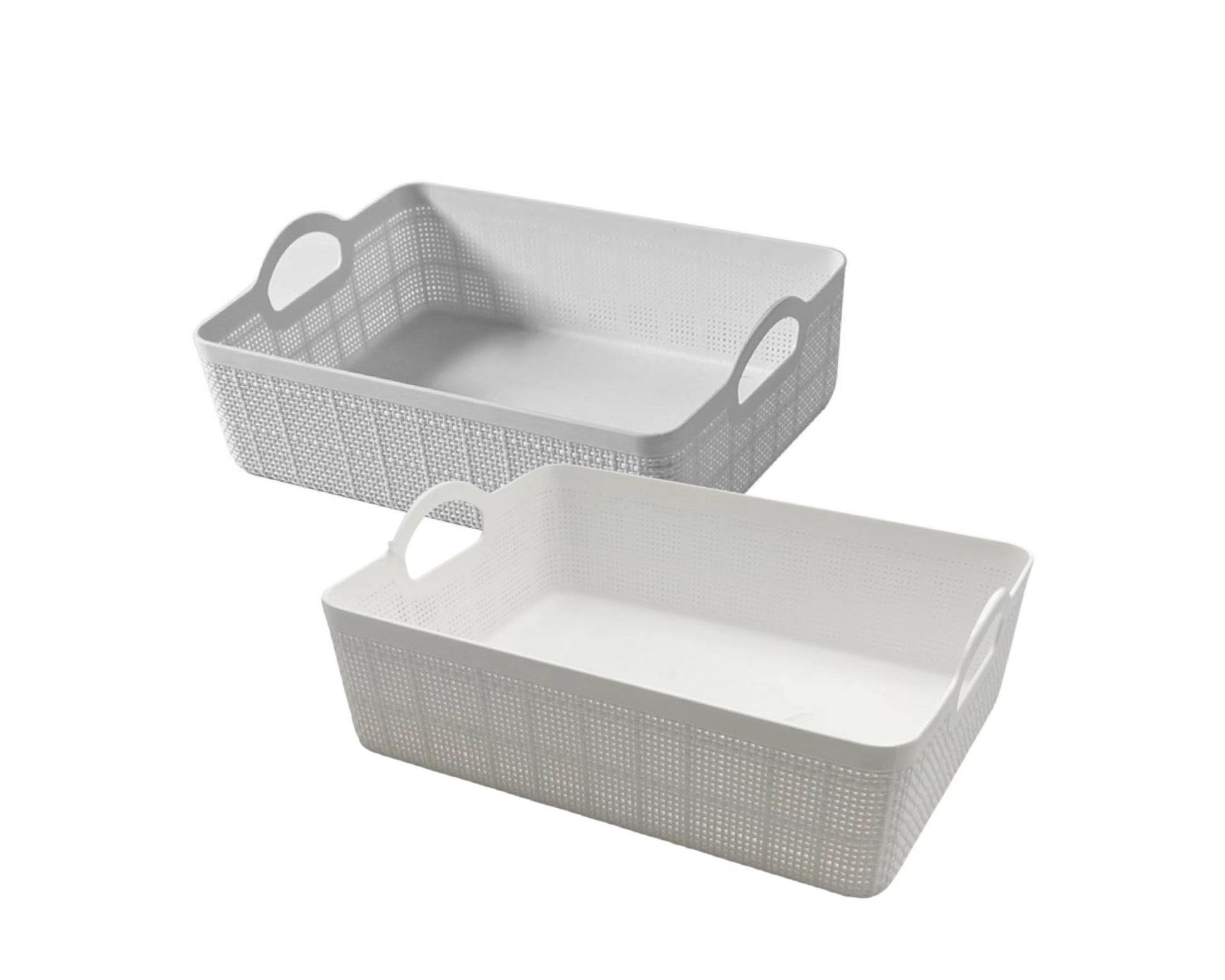 bulk 24 Rect Storage Basket w/ Handle 210cm