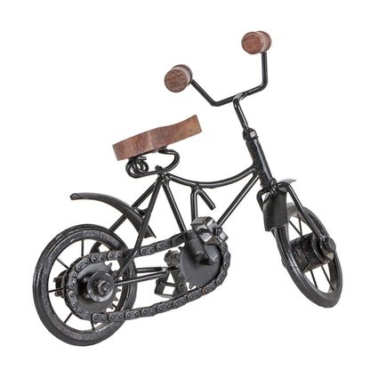 Vintage Black Bicycle 25cm - Image 5