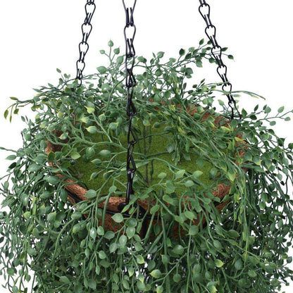 Artificial English Hanging Basket UV Resistant 110cm - Image 4
