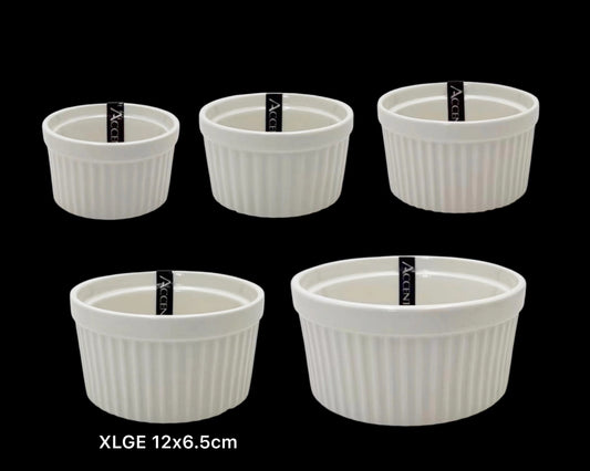 bulk 36 Xlarge New Bone China Ramekin 12cm