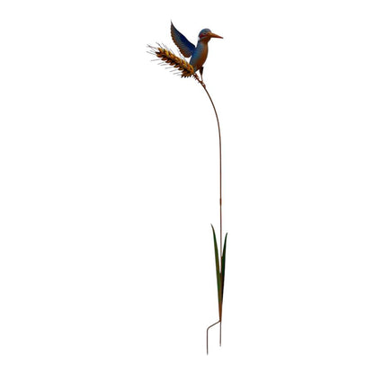 Colour Bird Garden Stake 135cm - Image 2