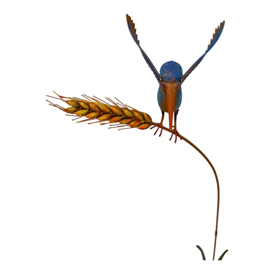Colour Bird Garden Stake 135cm - Image 3
