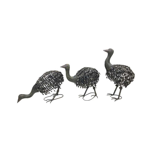 Set 3 Emu Chicks Garden Statues Assorted 28x46cm - Image 2
