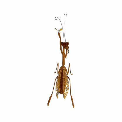 Lucky Praying Mantis W Butterfly Garden Ornament 50x58cm - Image 2