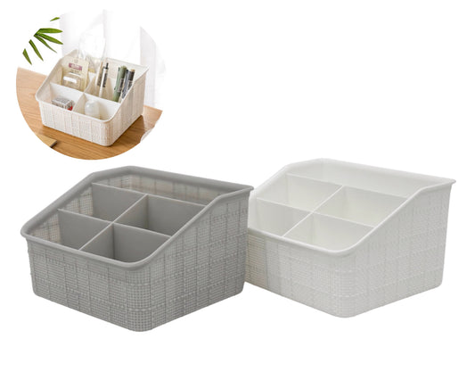 bulk 24 Plastic Multi Organiser 19cm
