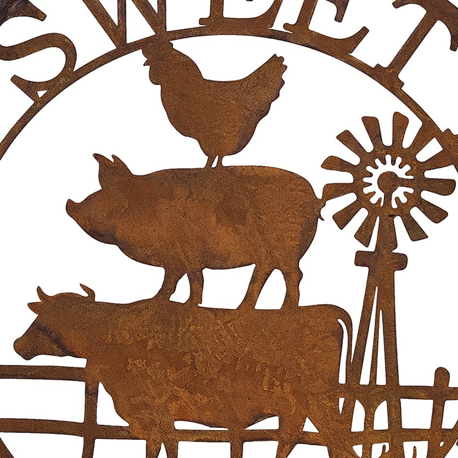 Farm Sweet Farm Laser Cut Wall Art 60cm - Image 4