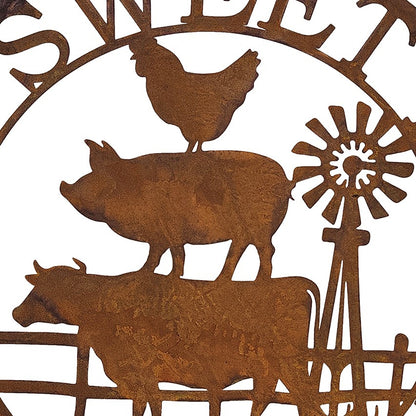 Farm Sweet Farm Laser Cut Wall Art 60cm - Image 4