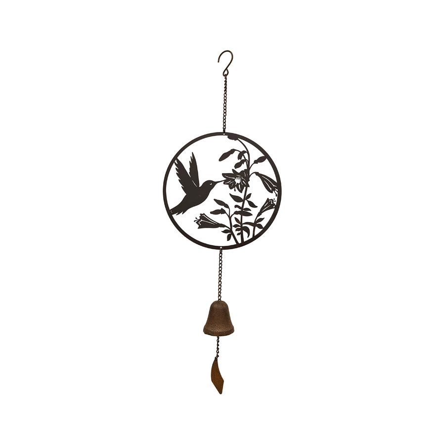Bird Laser Cut Hanging Bell 65cm - Image 3