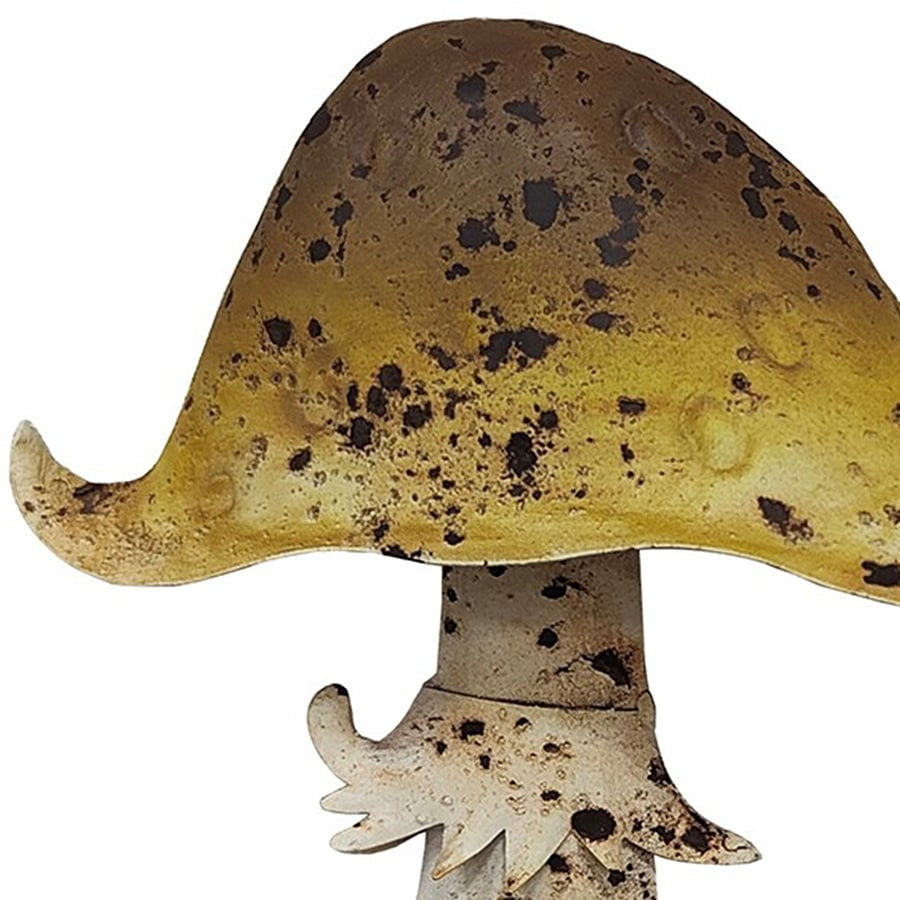 Set 2 Assorted Mushroom Garden Stake 120cm - Image 2