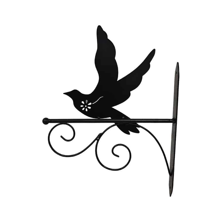 Bird Silhouette Wall Hook Bracket 33cm - Image 5