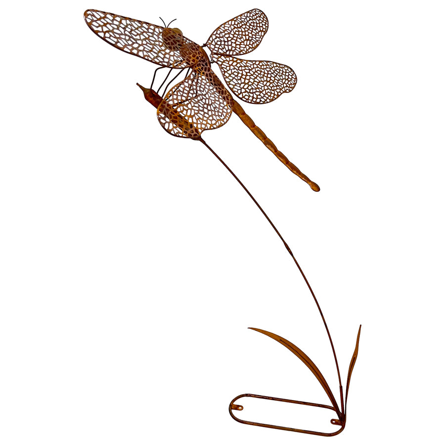 Flying Dragonfly w/ Base Ornament 70x116cm