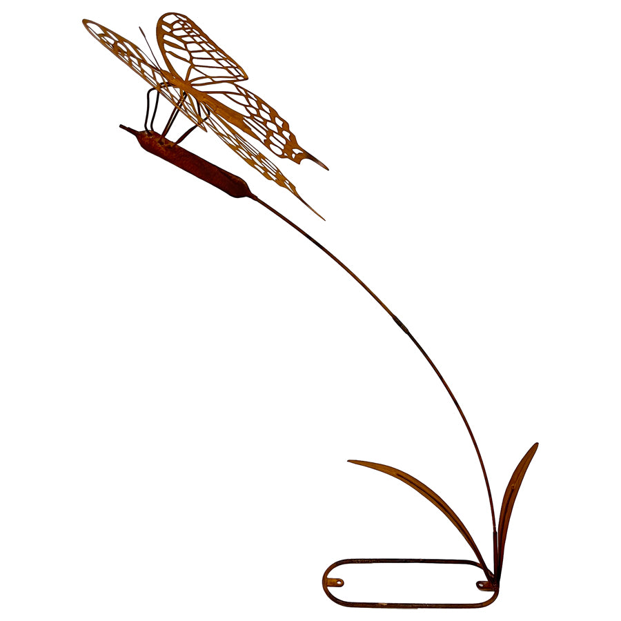 Flying Dragonfly w/ Base Ornament 70x116cm - Image 2
