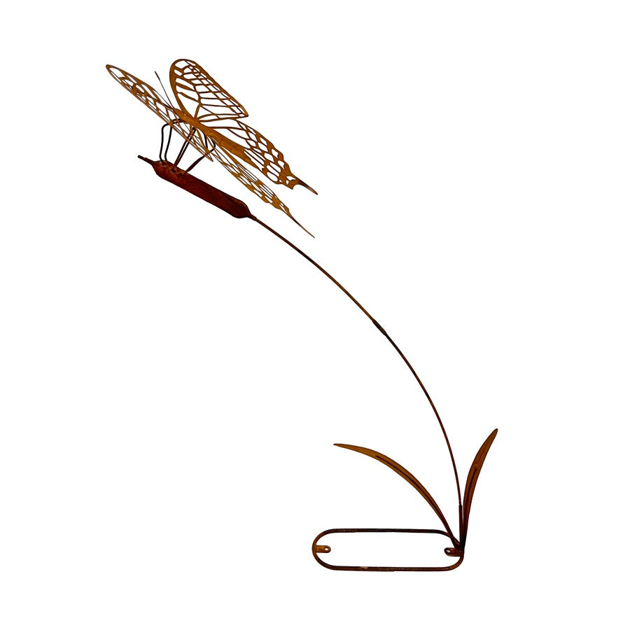 Flying Butterfly w/ Base Ornament 71x108cm