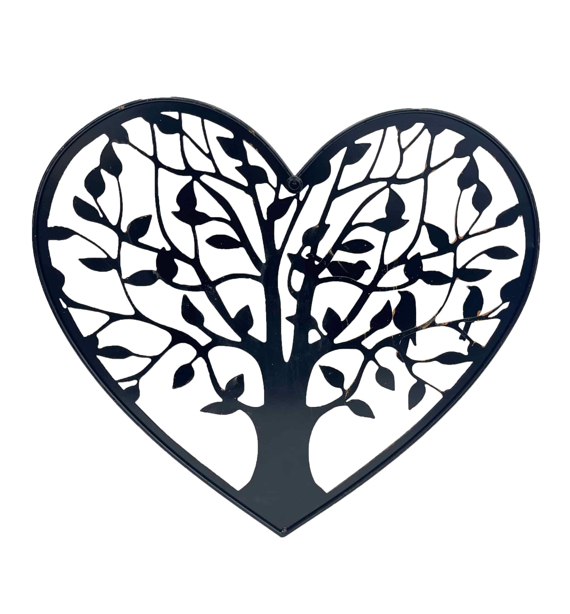 Laser Cut Tree Of Life Heart Wall Art 45x41cm
