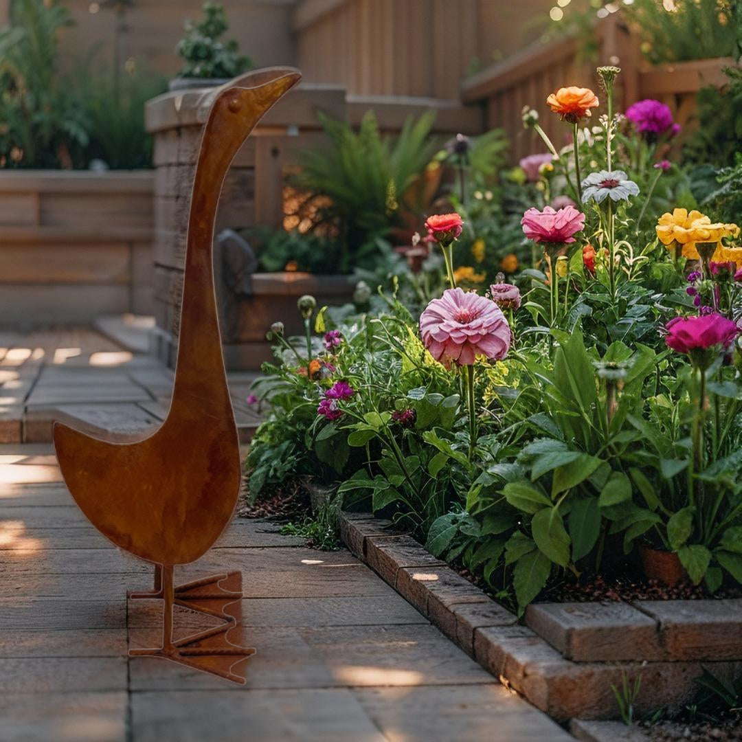 Duck Garden Statue 44cm - Image 2