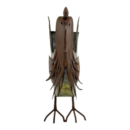 Distress Finish Chicken Planter / Storage Holder 33cm - Image 4