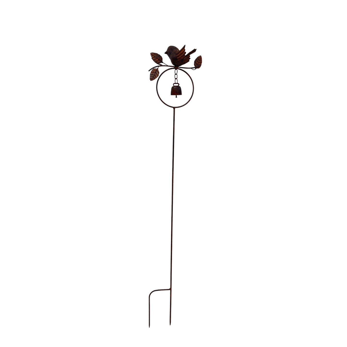 Bird On Branch w Bell Garden Stake 89cm - Image 5