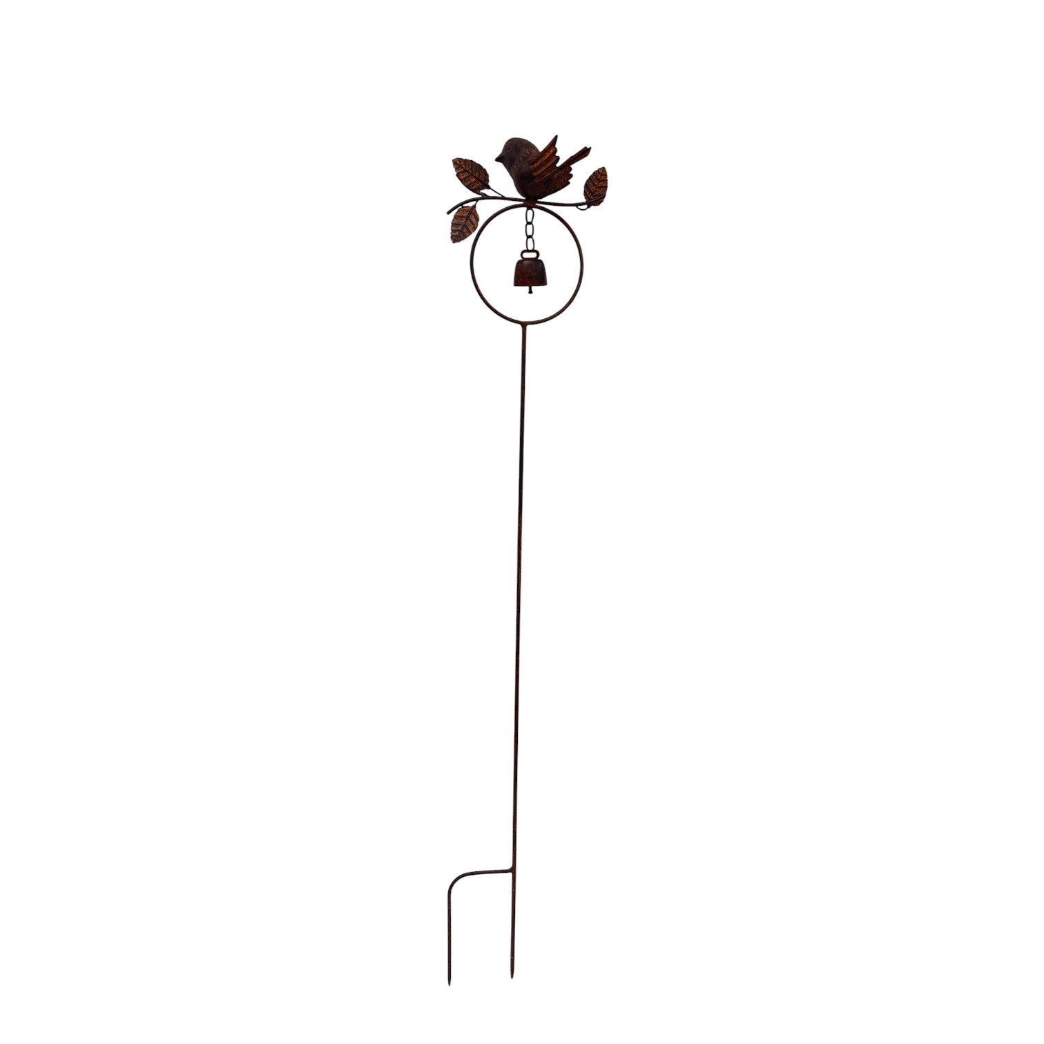 Bird On Branch w Bell Garden Stake 89cm - Image 5