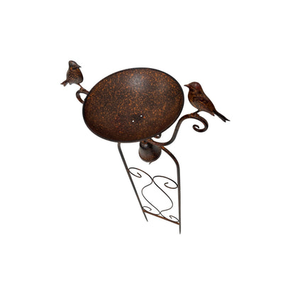 Birdfeeder Stake w Birds & Fleur-De-Lis 90cm - Image 3