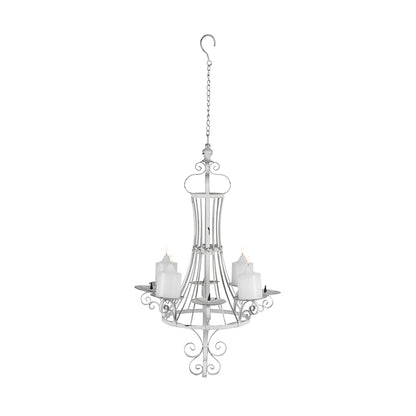 Ornate Hanging Pillar Candelabra Candle holder 42x100cm