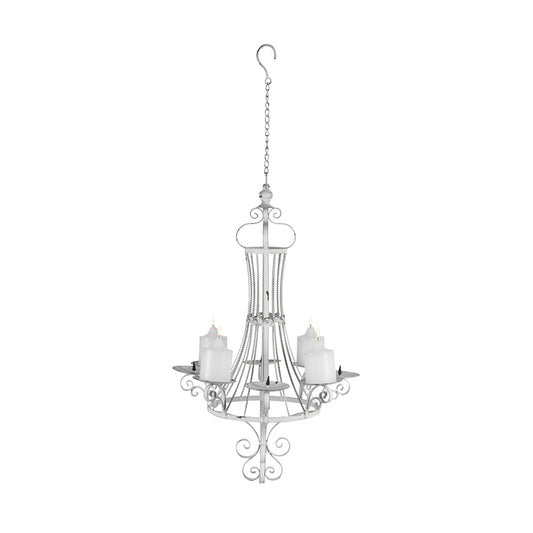 Ornate Hanging Pillar Candelabra Candle holder 42x100cm