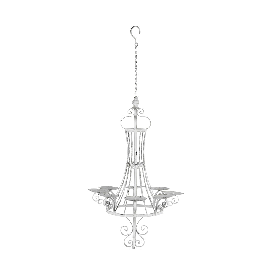 Ornate Hanging Pillar Candelabra Candle holder 42x100cm - Image 2