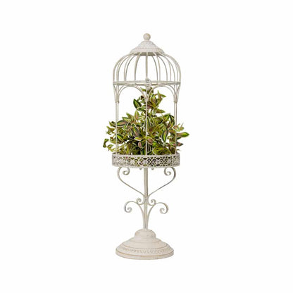 Martinique Arch Planter / Candleholder Cage On Base 22x72cm