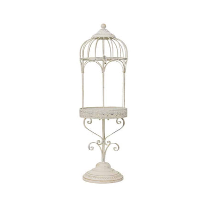 Martinique Arch Planter / Candleholder Cage On Base 22x72cm - Image 2
