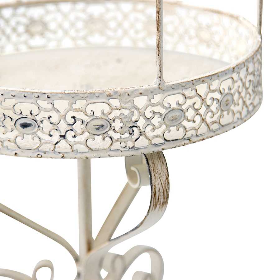Martinique Arch Planter / Candleholder Cage On Base 22x72cm - Image 4