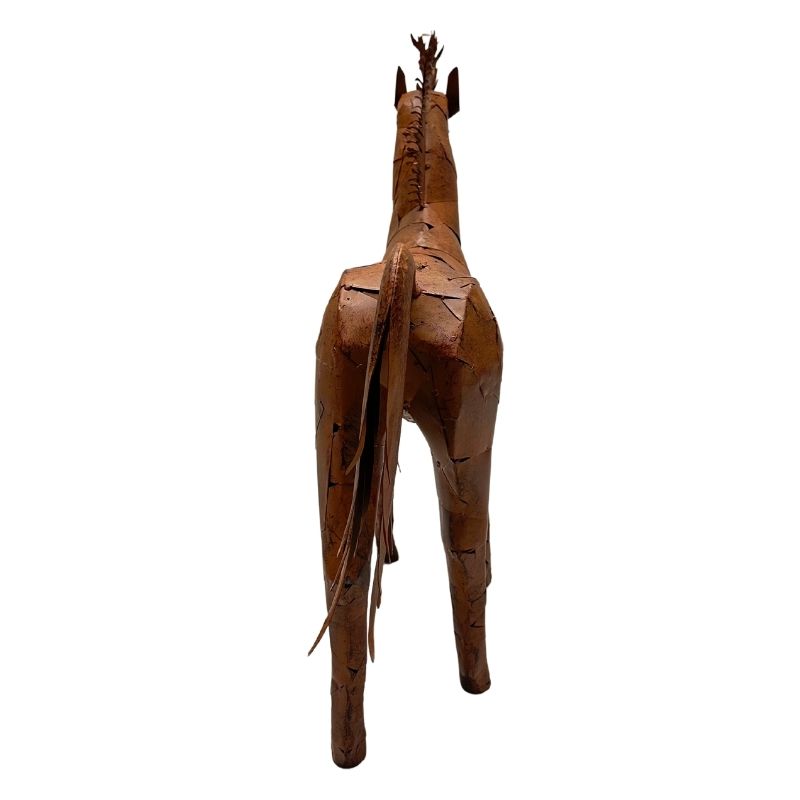 Metal Rust Horse Statue 59cm - Image 4