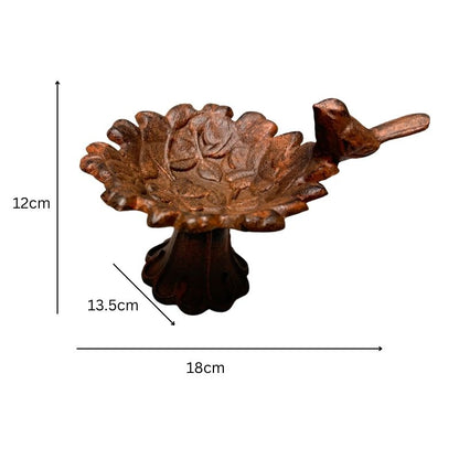Cast- Iron Footed Ring Holder / Decor 18cm - Image 5