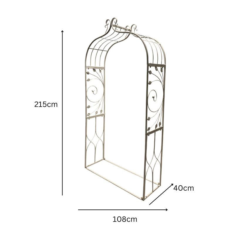 Riviera Garden Archway Arbor 215cm - Image 5