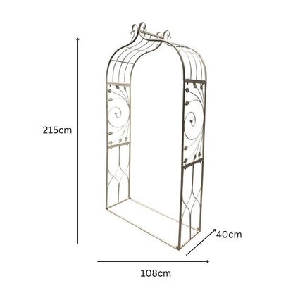 Riviera Garden Archway Arbor 215cm - Image 5
