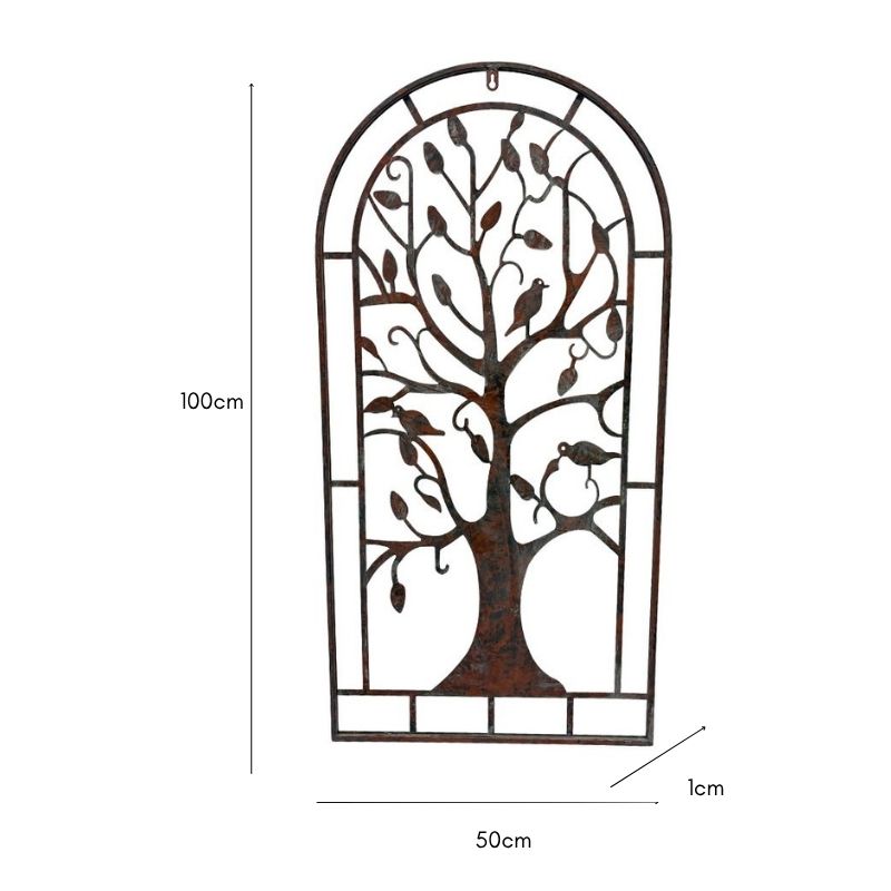 Arched Tree Of Life Wall Art 50x100cm - Image 3