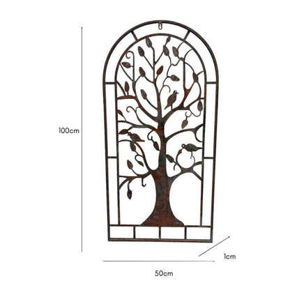 Arched Tree Of Life Wall Art 50x100cm - Image 3