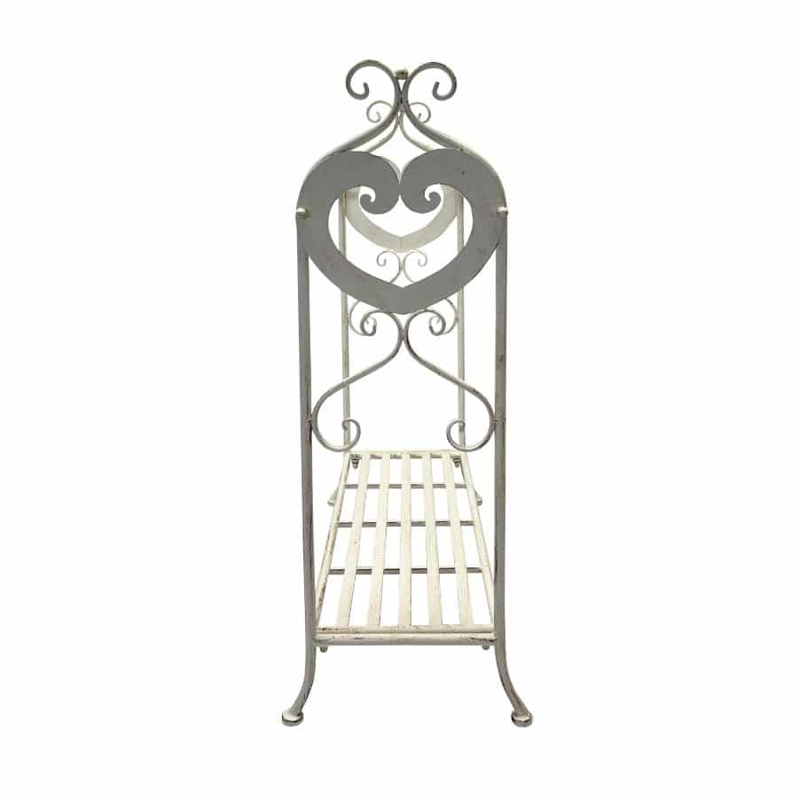 Large Fleur Towel Stand w Shelf 96cm - Image 4
