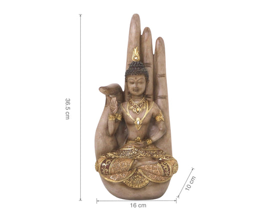 Buddha Palm Statue 36cm