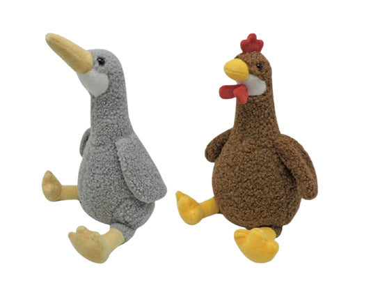 Set 2 Chicken & Duck Door Stopper Assorted 30cm