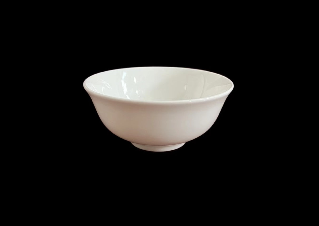 bulk 24 White Fine Bone China Bowl 4in 10cm