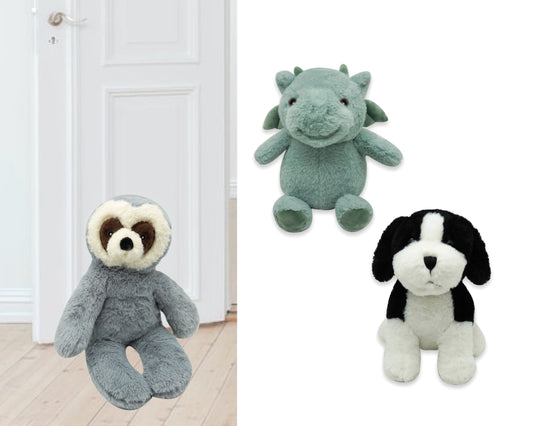 Set 3 Cute Animal Door Stopper 23cm