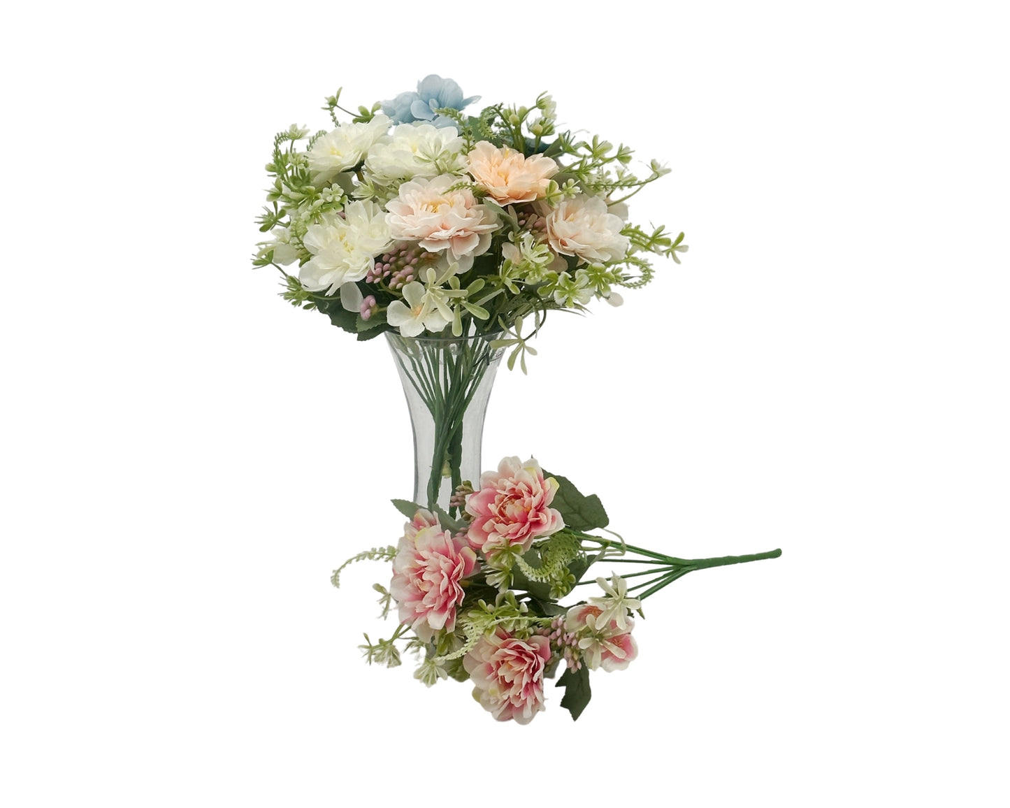 bulk 24 Artificail Ranunculus Assorted 31cm